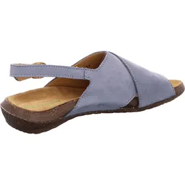 El Naturalista Wakataua Schuhe Flache Sandale, denim