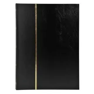 Exacompta Briefmarkenalbum 16,5x22,5cm 32 Seiten schwarz