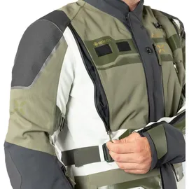IXS Venture-GTX 1.0 Textiljacke Grau/Oliv M