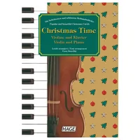 HAGE MUSIKVERLAG Christmas Time für Violine und Klavier
