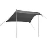 [pro.tec]® Strandzelt Bernheze 270x270x210cm Grau