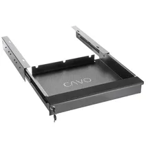 SOTech CAVO Laptop Schublade 480 x 446 x 80 mm schwarz abschließbar