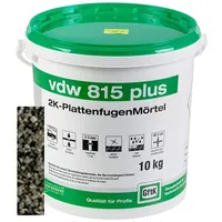 GftK VDW 815 plus 2K-Fugenmörtel Steingrau 10 kg