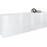 Home Affaire Miro 241 cm Weiß hochglanz