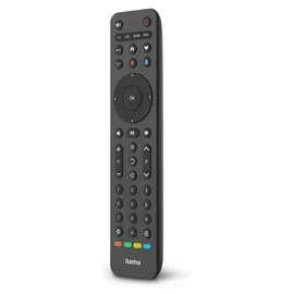 Hama Universal-Fernbedienung TV Infrarot für 4 Geräte,ernfähig App-Tasten