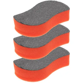 SCHOTT ROBAX Trockenreiniger 3er-Set - Reinigungsschwamm Kamin Glas & Ofenscheibe - Kaminglasreiniger ohne Chemie - Kratzfreier Kamin Schwamm für Kaminscheiben & Öfen - Langlebig & mehrfach verwendbar