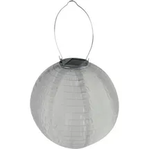 Perel Solarleuchte weiß Ø 25 cm