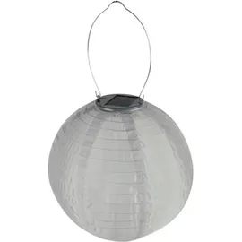 Perel Solarleuchte weiß Ø 25 cm