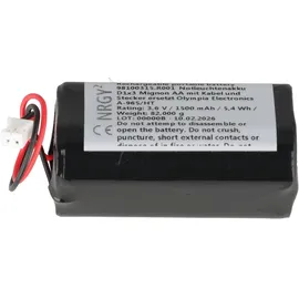 AccuCell Notleuchtenakku AA 1500 mAh 3 St.