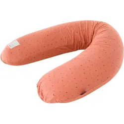 Stillkissen TRÄUMELAND "Stillkissen elastisch Moon rost", braun, B:40cm L:180cm, Bezug: 100% Baumwolle. Füllung: 100% Polyester, Funktionskissen