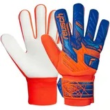 Reusch Attrakt Starter Solid Junior griffige Torwarthandschuhe Fußballhandschuhe für Kinder und Jugendliche für Jungen Mädchen geeignet für alle Wetterbedingungen und Spielfeldoberflächen