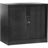 Gürkan Rollladenschrank schwarz 1 Fachboden 80,0 x 46,0 x 75,0 cm