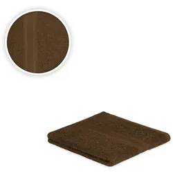 EXKLUSIV HEIMTEXTIL Handtuch 500g/m2 Handtuch 50 x 100 cm Schokobraun Hohe Qualität