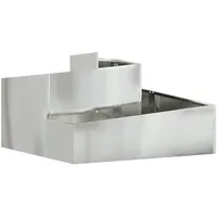 VidaXL Pflanzer 80x80x50 cm Verzinkter Stahl