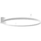 Sollux Lighting Deckenlampe Design Deckenleuchte LED Wohnzimmerlampe Ring Esszimmerleuchte weiß