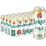 Lübzer Premium Pils, Bier Dose Einweg (24 X 0.5 L) Dosenbier