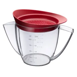 Westmark Fetttrennkanne transparent, rot