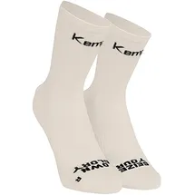 Kempa STMNT Only Now Socken 2 Paare beige/schwarz 46-50