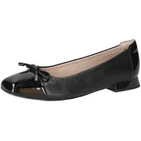 CAPRICE Ballerinas in Schwarz/Schwarz | Gr.: 38