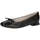 CAPRICE Ballerinas in Schwarz/Schwarz | Gr.: 38