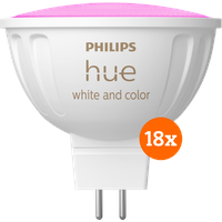 Philips Hue Spot White and Color MR16 18er-Pack