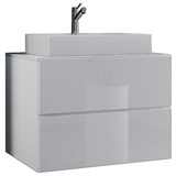 VCM my bath Badmöbel-Set Lendas S 915198 weiß 81,0 x 46,0 x 69,0 cm