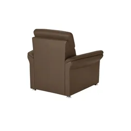 meinSofa Fernsehsessel Manon Leder 98 x 94 x 92 cm Braun