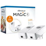 devolo Magic 1 LAN 1200 Mbit/s Eingebauter Ethernet-Anschluss Weiß 2 Stück(e)