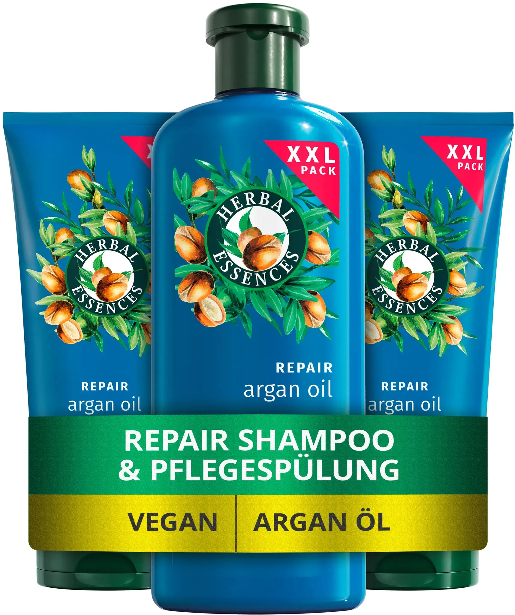 Herbal Essences - Haarpflege Set 'Repair Argan Öl' Shampoo 550 ml Frauen