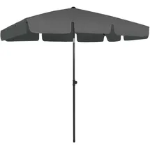 vidaXL Strandschirm 200 x 125 cm Anthrazit
