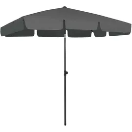 vidaXL Strandschirm 200 x 125 cm Anthrazit