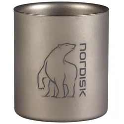 Nordisk Titanium Mug Double Wall 220ml Without Handle neutral ONESIZE