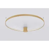 Jiaoguang Lighting Deckenleuchte RIO 55 golden LED 3000K