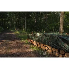 Bradas Gewebe-Schutzplane 1,5 x 5 m Mehrfarbig