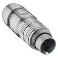 Lumberg 033200 08-1 DIN-Rundsteckverbinder Stecker, gerade Polzahl 8 Silber