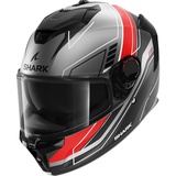 Shark Spartan GT Pro Toryan, Integralhelm / Matt Grau/Rot/Schwarz - XS