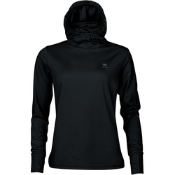 WITEBLAZE Fortuna Lauf-Hoodie Damen 9000 - schwarz L