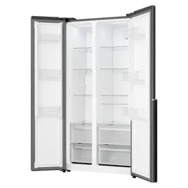 Gorenje NRS917E41BX Side-by-Side (544 l, 1786 mm hoch, Schwarz)