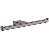 Hansgrohe AddStoris Doppelpapierrollenhalter Brushed Black Chrome,