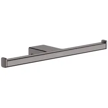 Hansgrohe AddStoris Doppelpapierrollenhalter Brushed Black Chrome,