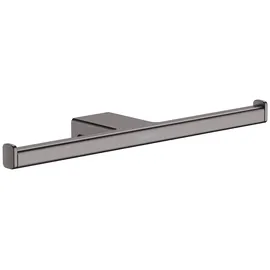 Hansgrohe AddStoris Doppelpapierrollenhalter Brushed Black Chrome,