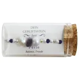 Jojo "Juni" Geburtsstein Armband im Gläschen
