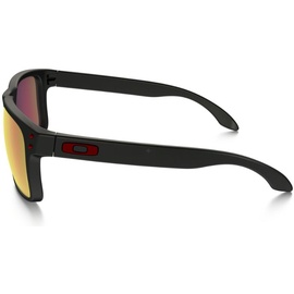 OAKLEY Holbrook OO9102-36 matte black/positive red iridium