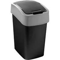 Curver Flip Bin 50 l schwarz/grau
