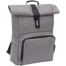 Fillikid Wickelrucksack Rolltop Tokio, grau