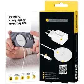 Intenso Magnetic Wireless Charger MW1 weiß,