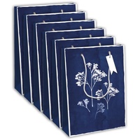 Clairefontaine 6x Cyanotypie, Geschenktasche L (26,5x14x33 cm), 210g, geeignet