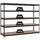 Proregal Schwerlastregal Metall 300x150x60 cm Anthrazit