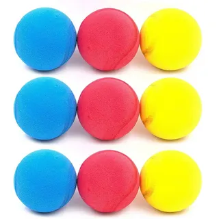 Kyto Softball Kyto Softbälle Softball 9 Stück 6,5 cm Blau Tennisbälle (9er Set)