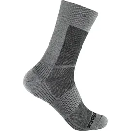 WrightSock Coolmesh II Merino Wandersocken grau 41,5-45